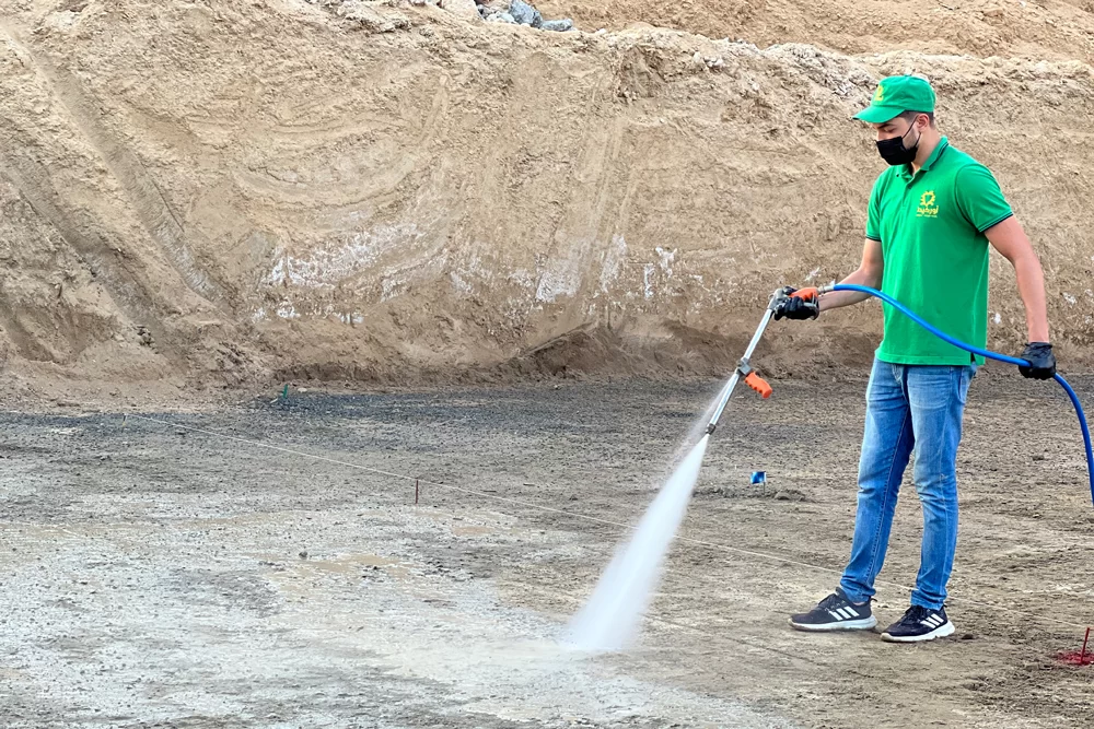 رش مبيد حشري قبل البناء في جدة